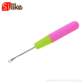 Synthetic Dreadlock Braids Hook Needle  Synthetic Braids Hair Extension Crochet Hook Needle Plastic Handle Needles Crochet Hook